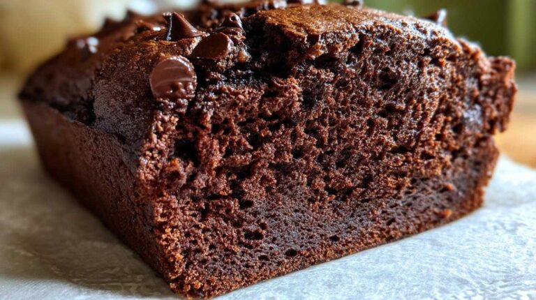 One Bowl Fudgy Chocolate Zucchini Bread Easy