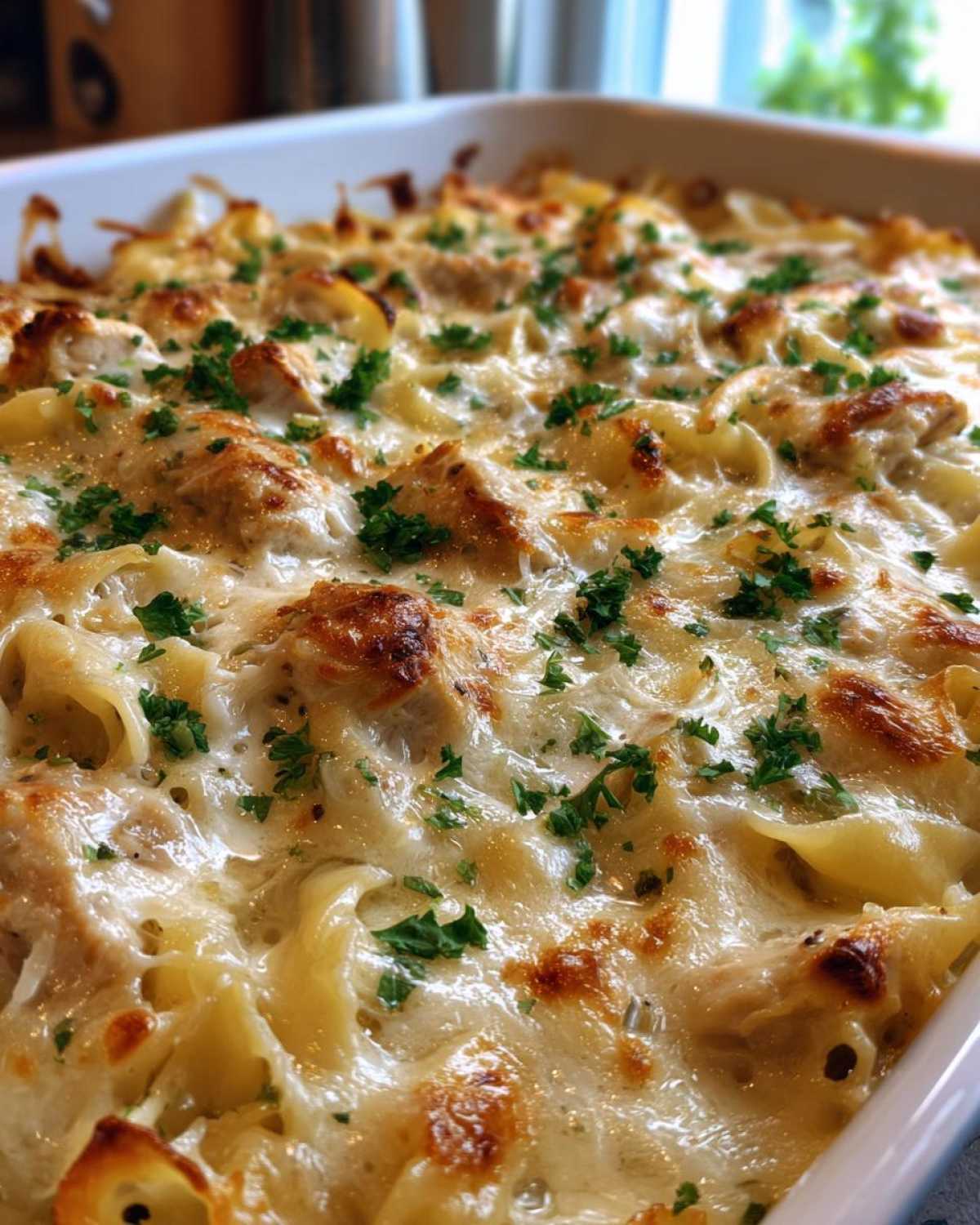 One-Pan Chicken Alfredo Pasta Bake - detail 4