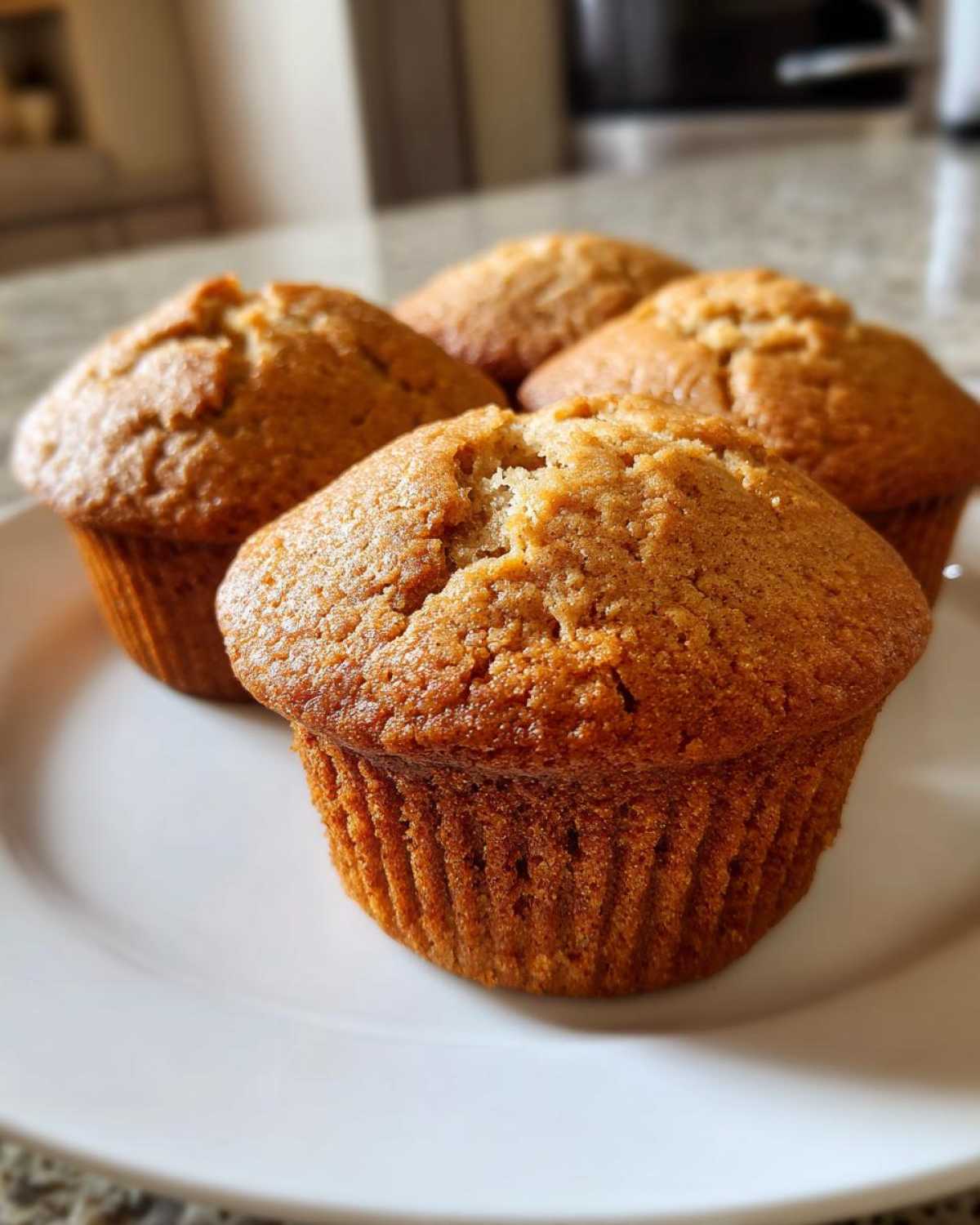 Peanut butter protein muffins - detail 1