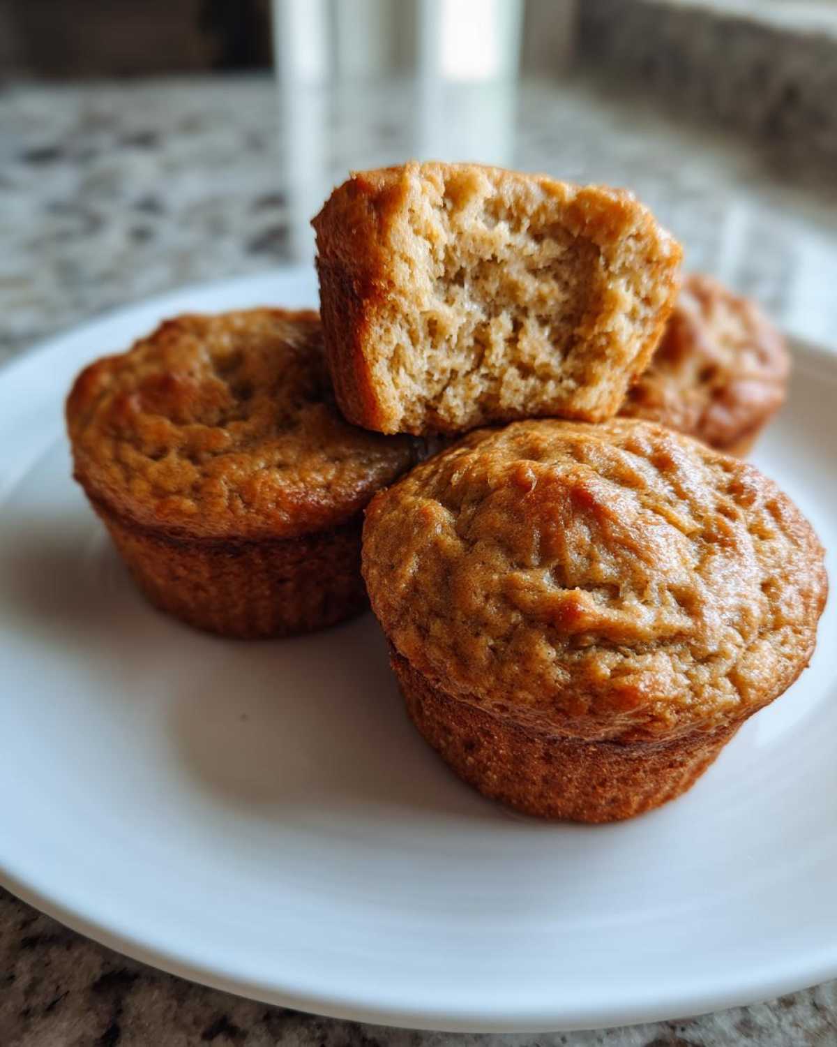 Peanut butter protein muffins - detail 2