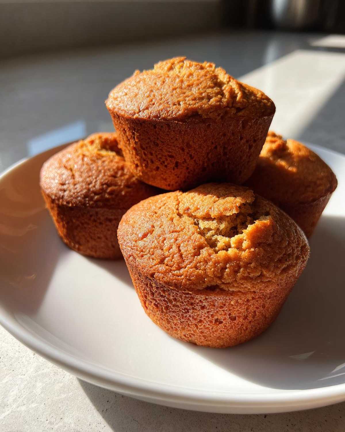 Peanut butter protein muffins - detail 4