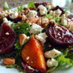 Roasted Beet and Goat Cheese Salad