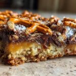 Salted Caramel Pretzel Magic Bars