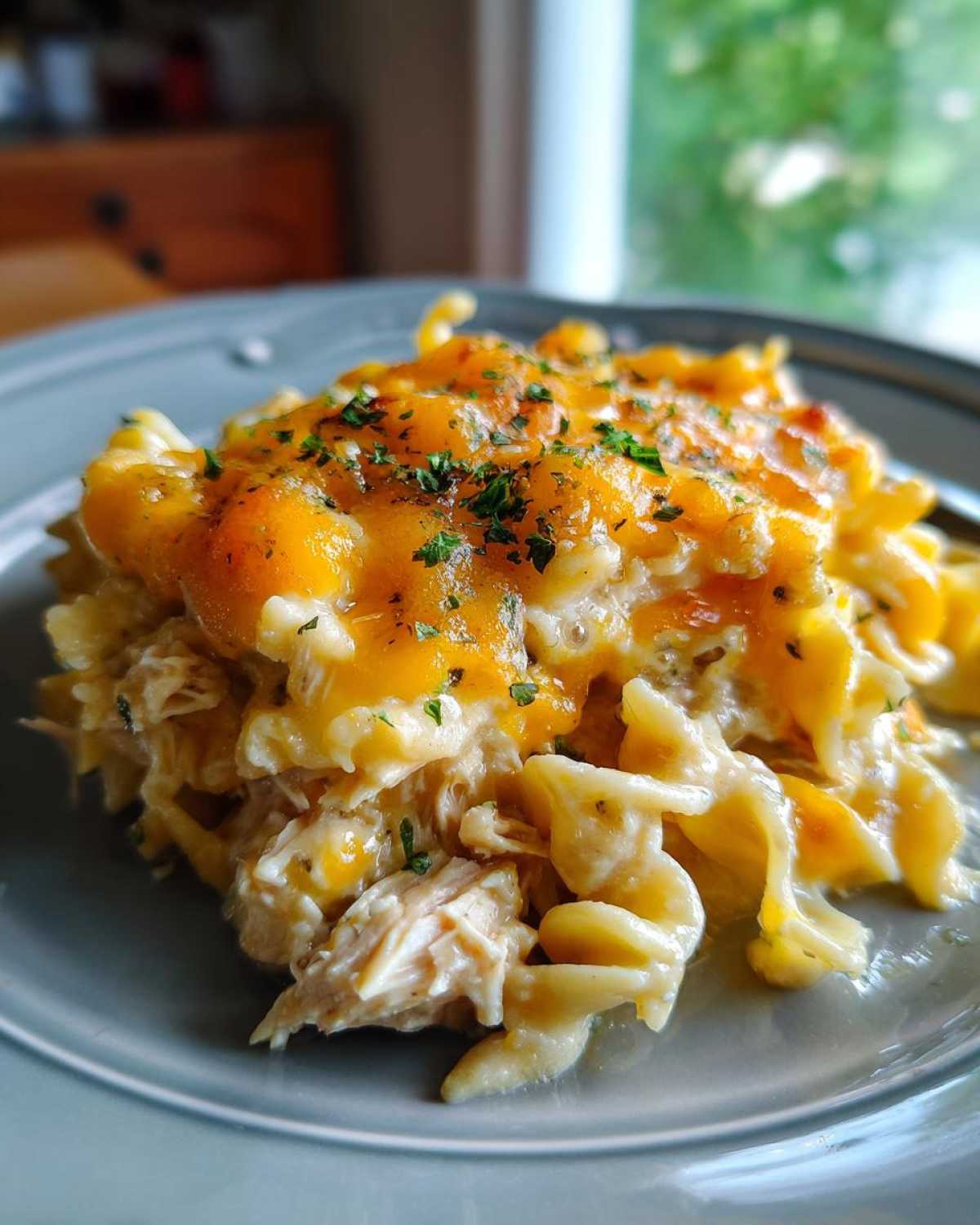 Slow cooker tuna noodle casserole - detail 1