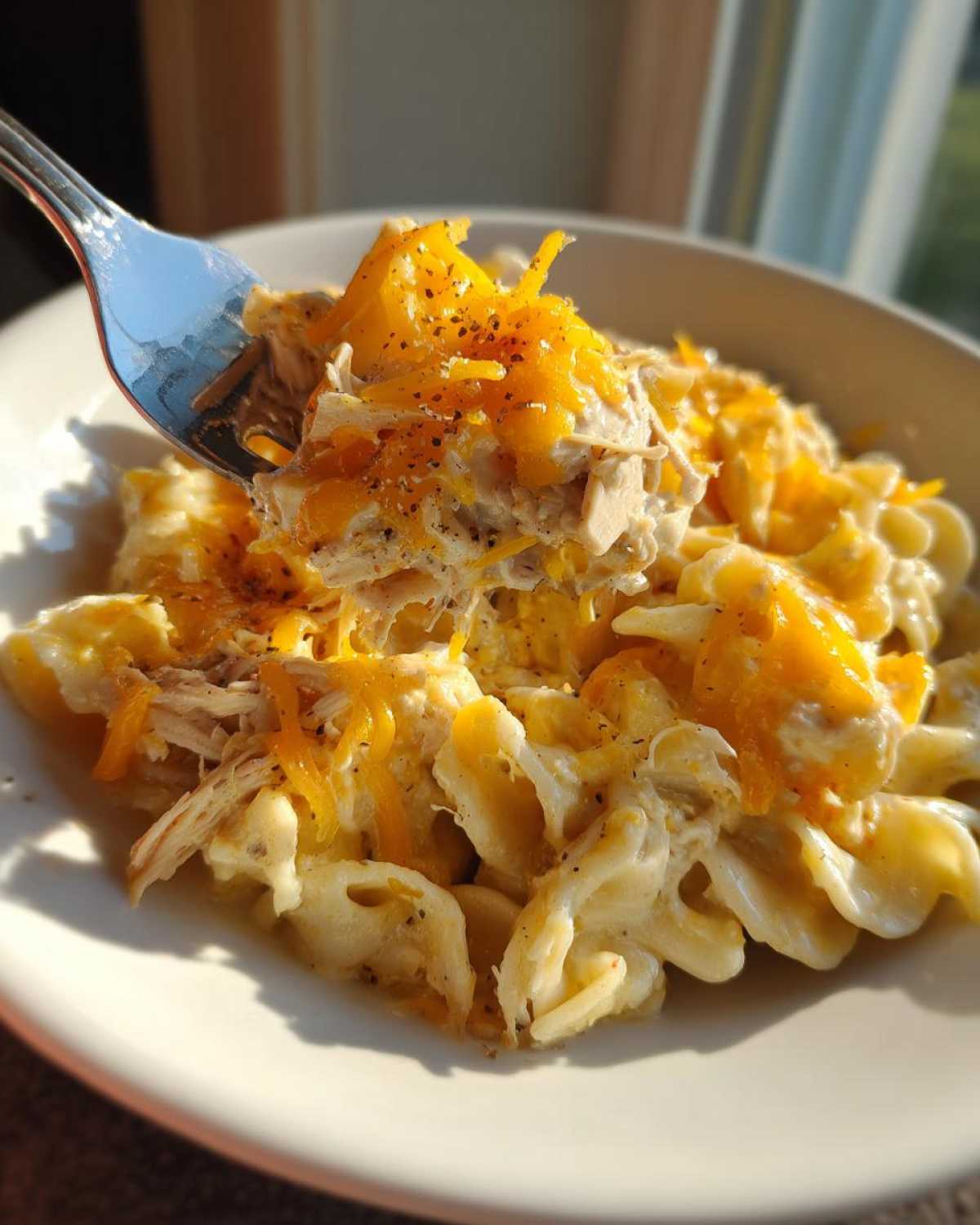 Slow cooker tuna noodle casserole - detail 2