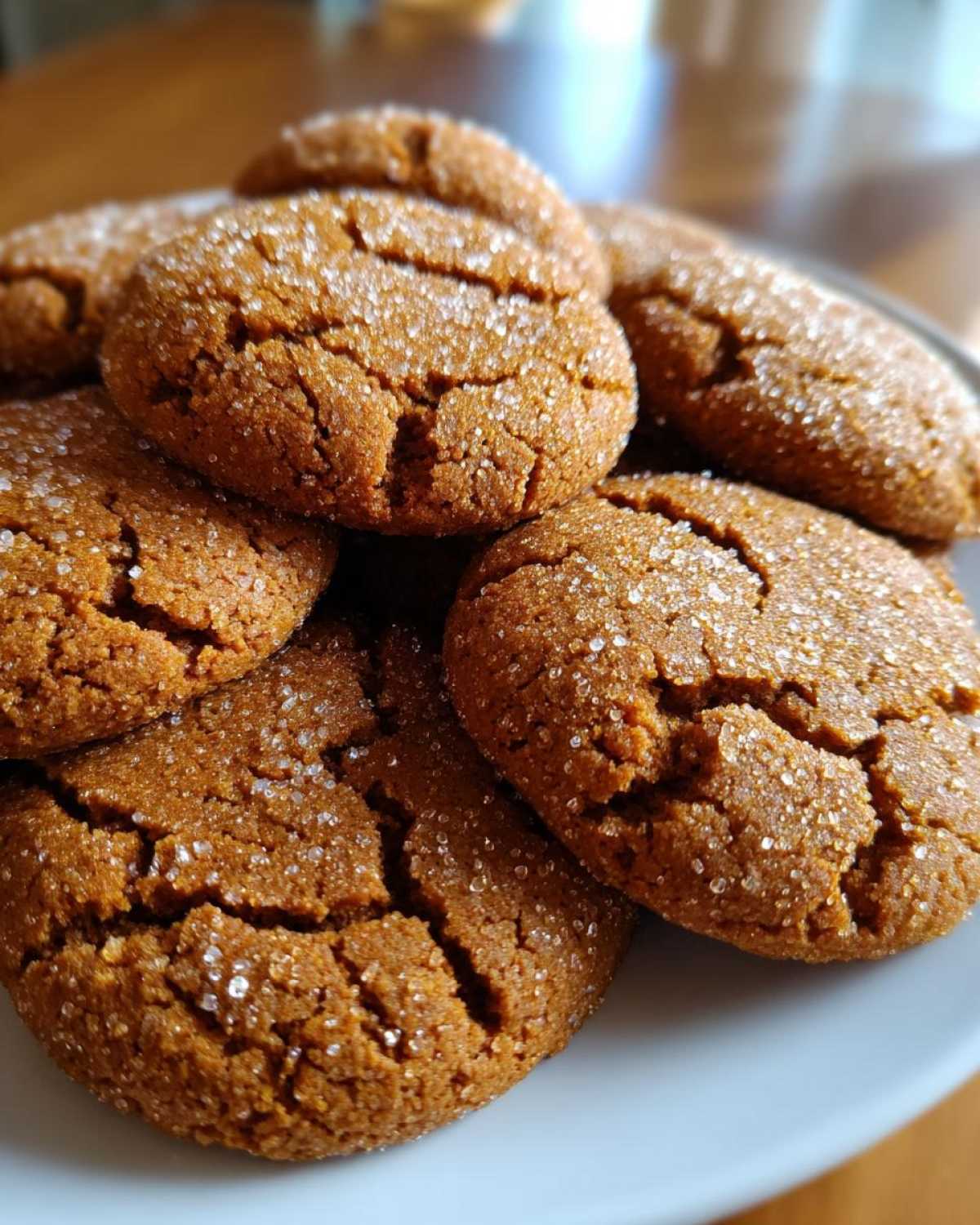 Soft and Chewy Gingerbread Cookies - detail 2