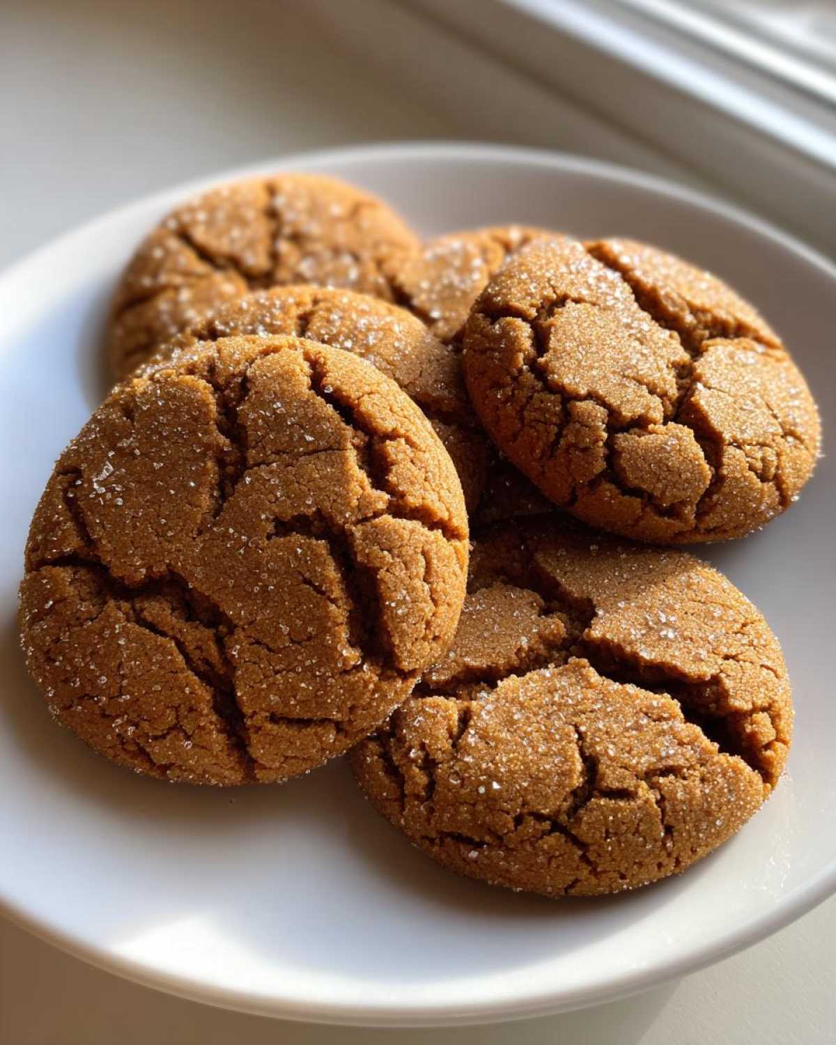 Soft and Chewy Gingerbread Cookies - detail 3