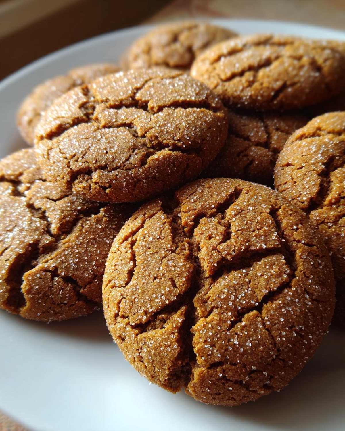 Soft and Chewy Gingerbread Cookies - detail 4
