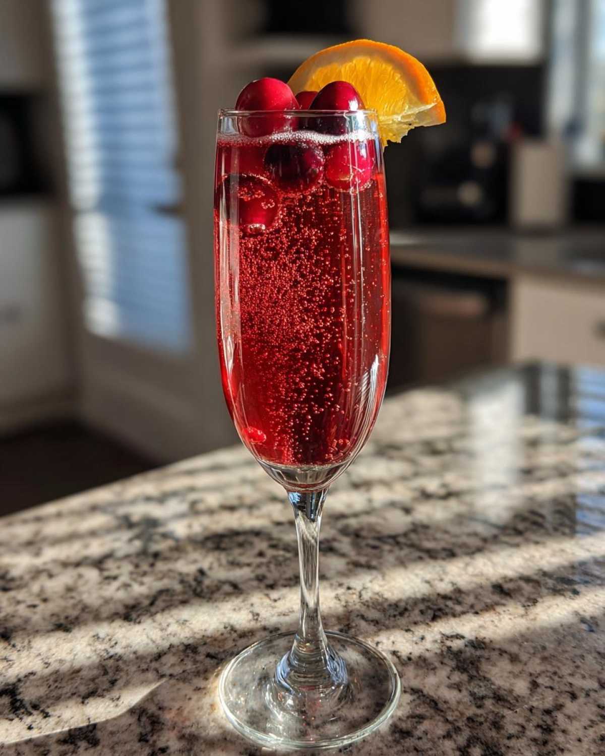 Sparkling Cranberry Mimosa - detail 4
