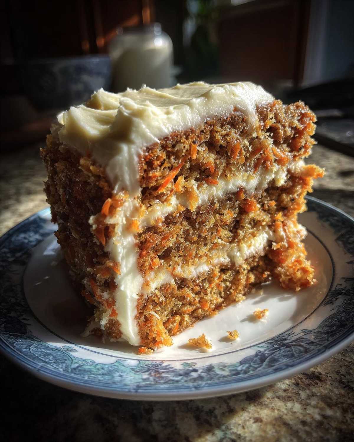 Spiced Carrot Cake with Cream Cheese Frosting - detail 3