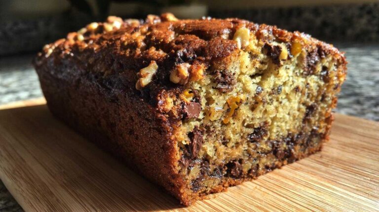 Spiced Chocolate Zucchini Bread Orange Walnuts