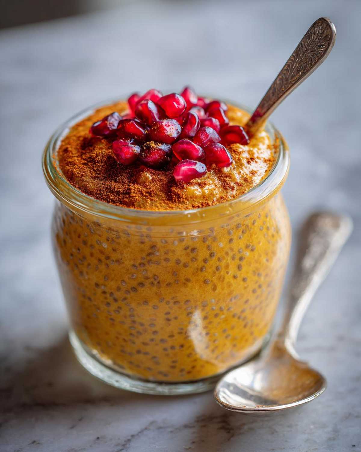 Spiced Pumpkin Chia Pudding - detail 2