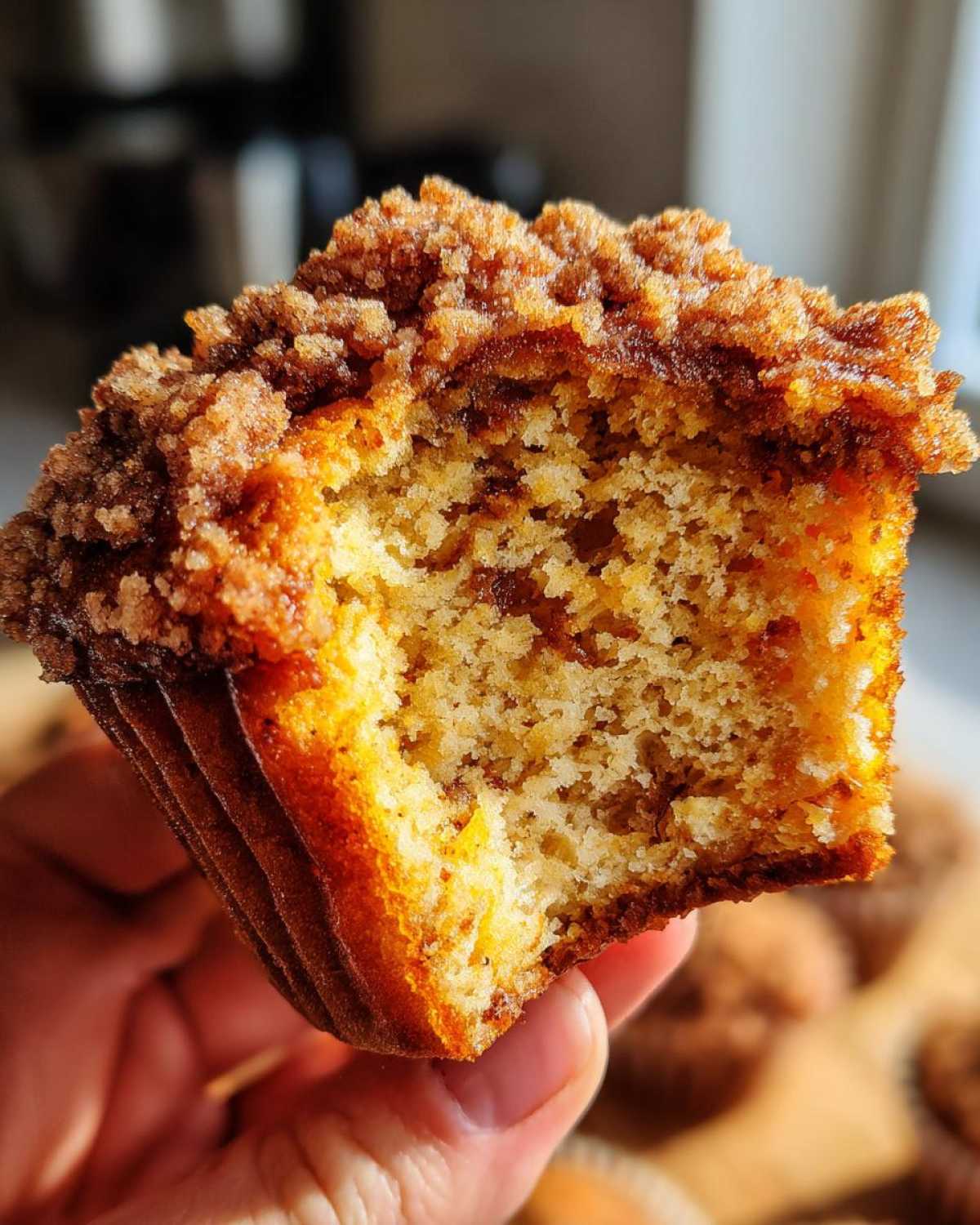 Spiced Pumpkin Streusel Muffins - detail 2