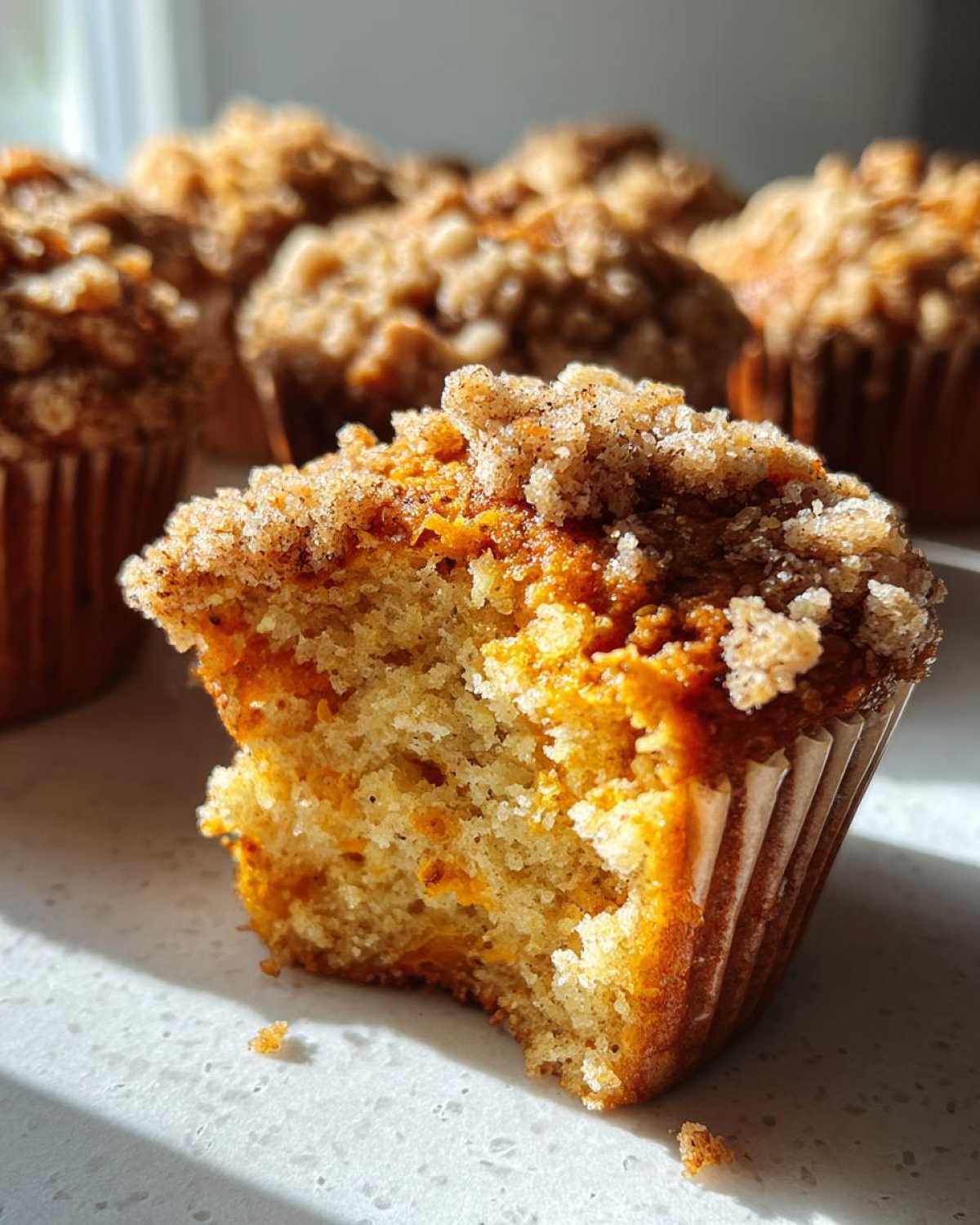 Spiced Pumpkin Streusel Muffins - detail 4