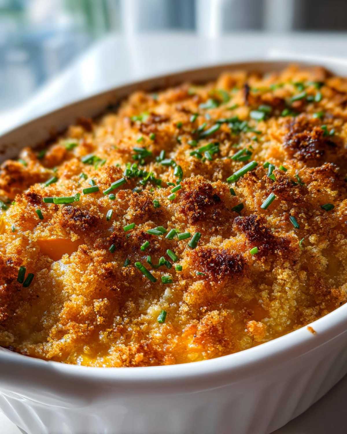 Twice-baked squash casserole - detail 1