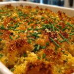 Twice-baked squash casserole