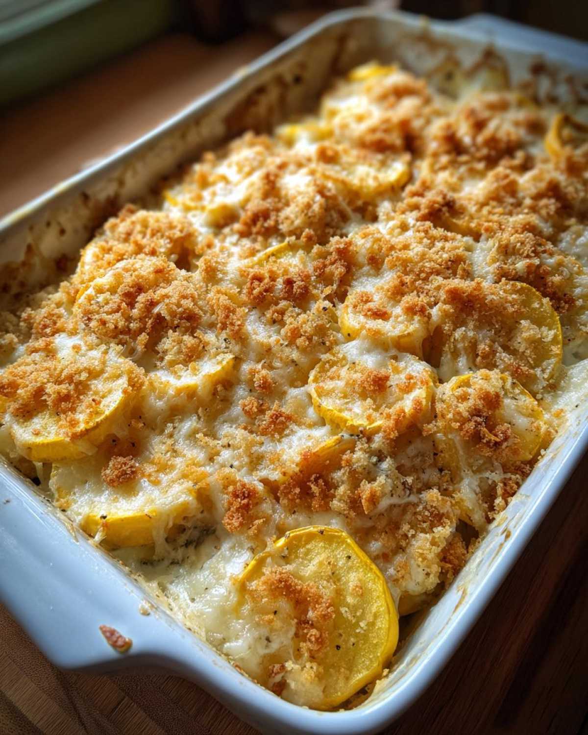 Ultimate Cheesy Southern Yellow Squash Casserole Ritz - detail 2