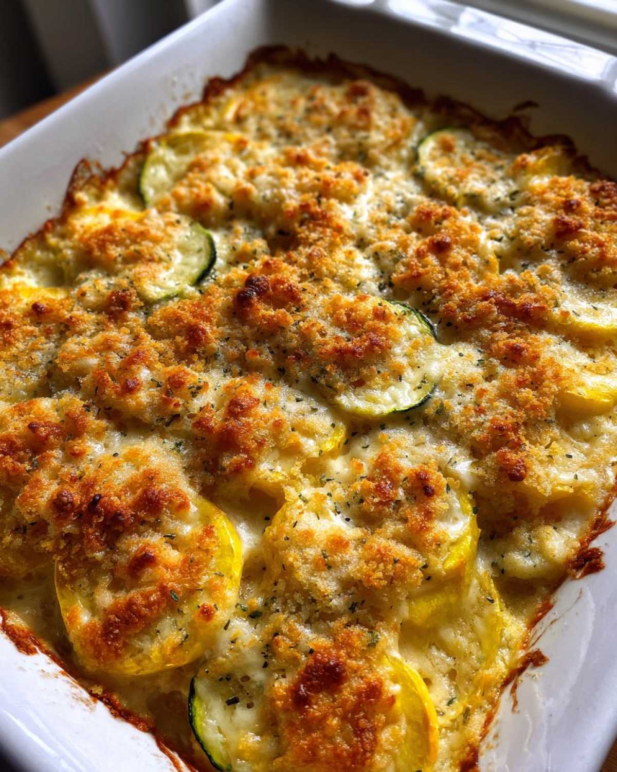 Ultimate Cheesy Southern Yellow Squash Casserole Ritz - detail 3