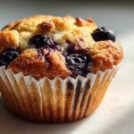 Vegan blueberry muffins
