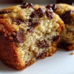 Vegan chocolate chip muffins