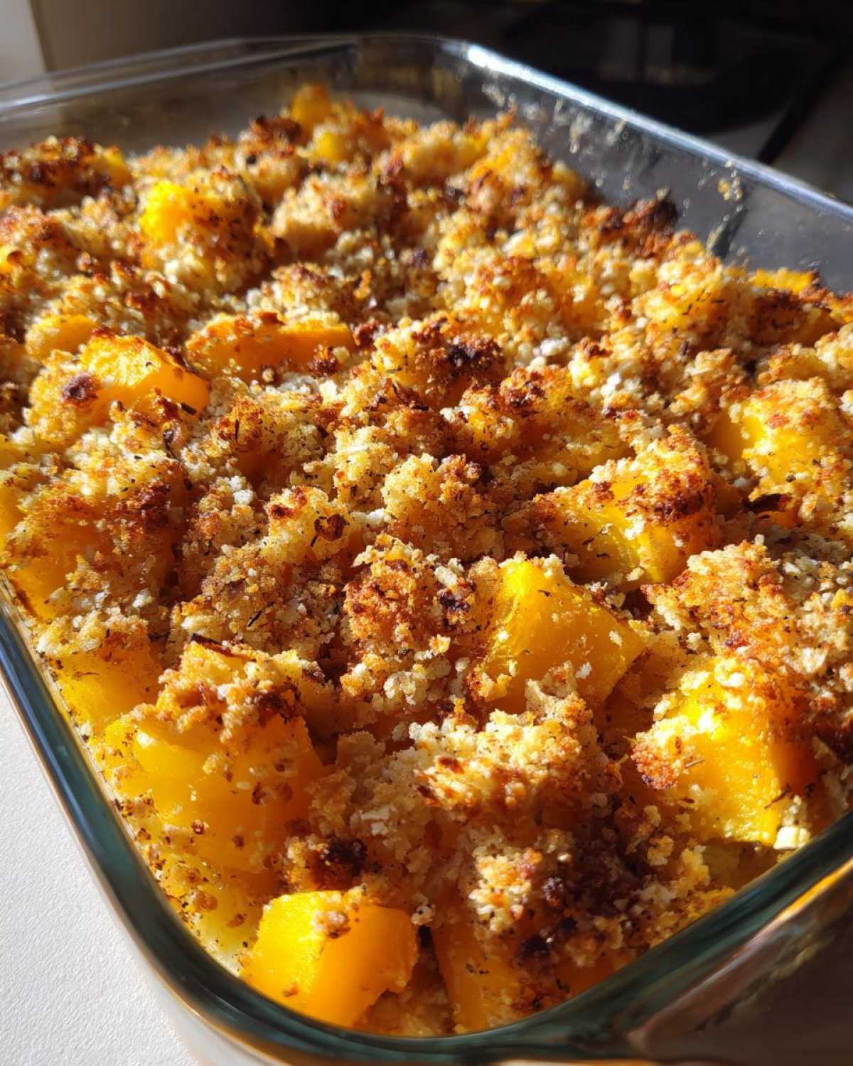 Winter squash casserole - detail 1
