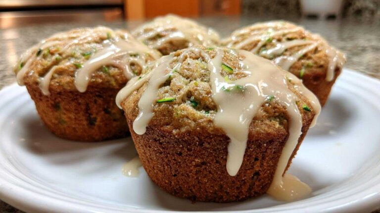Amazing Zucchini Bread Muffins with Cinnamon Glaze Zucchini Bread Muffins with a Cinnamon Glaze