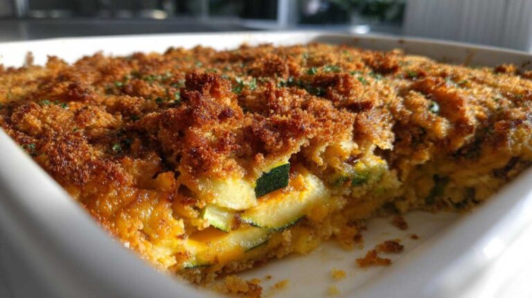 Zucchini squash casserole