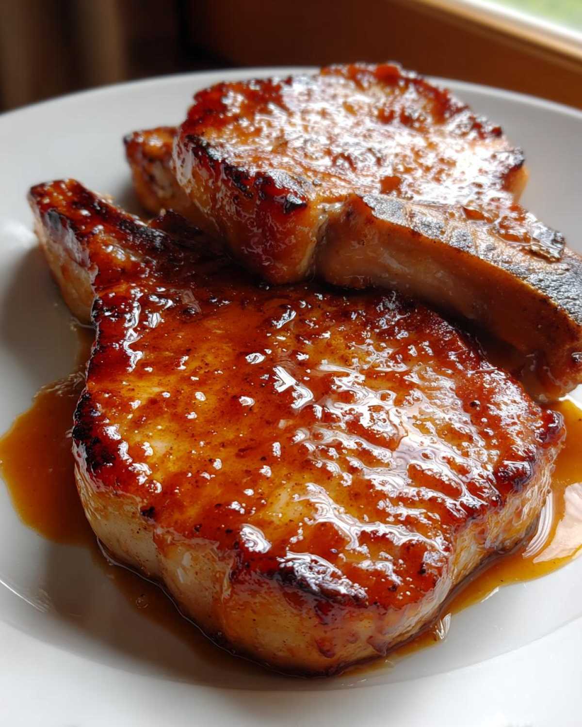 Apple Cider Glazed Pork Chops - detail 3