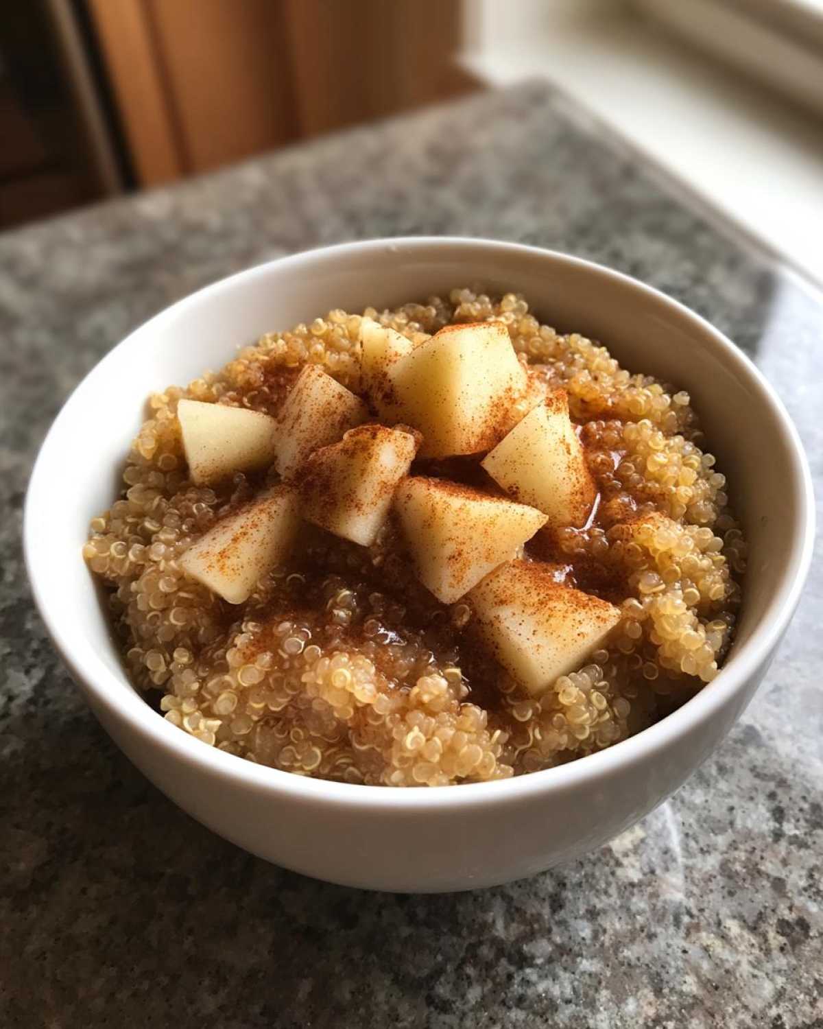 Apple Cinnamon Quinoa Porridge - detail 1
