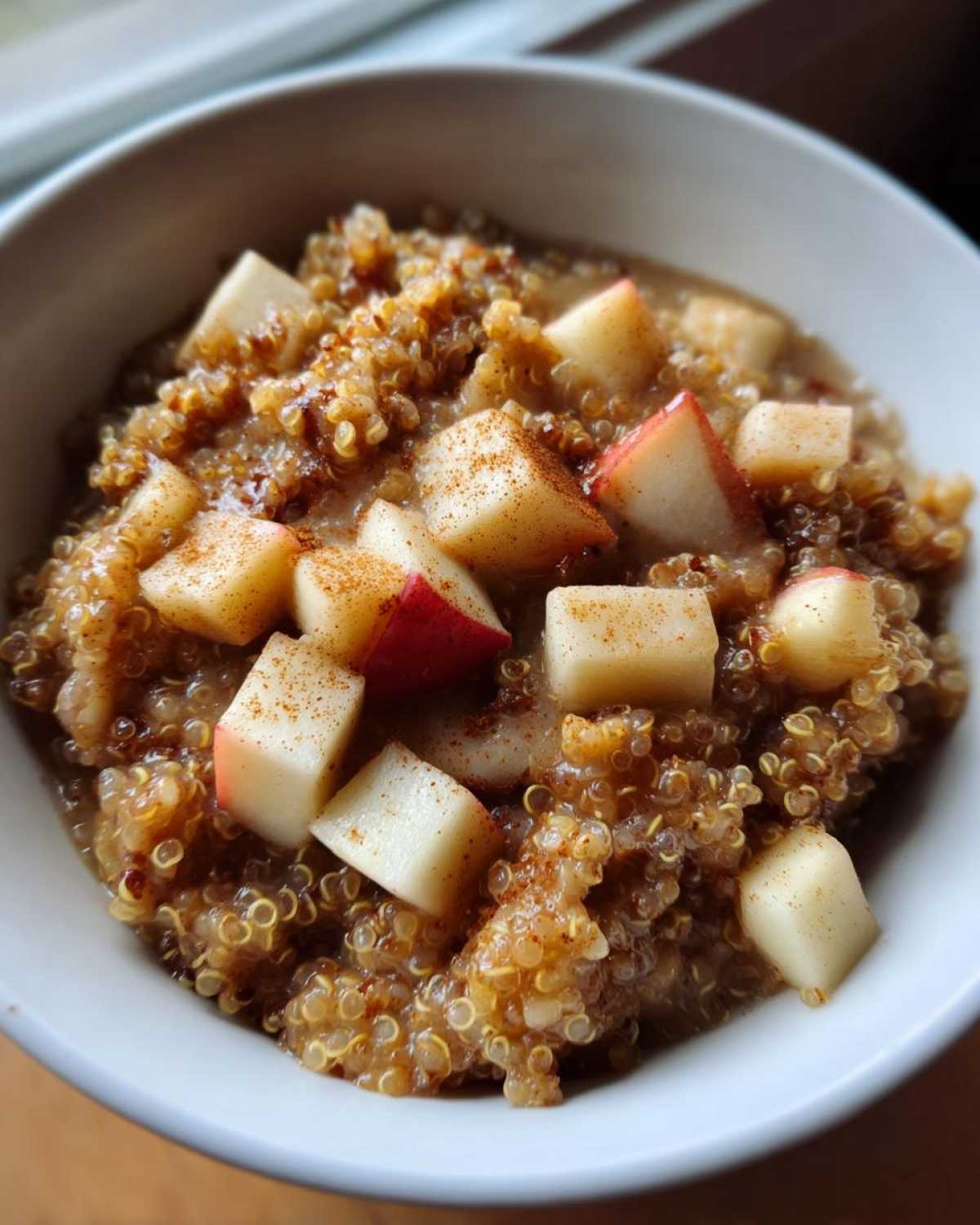 Apple Cinnamon Quinoa Porridge - detail 2