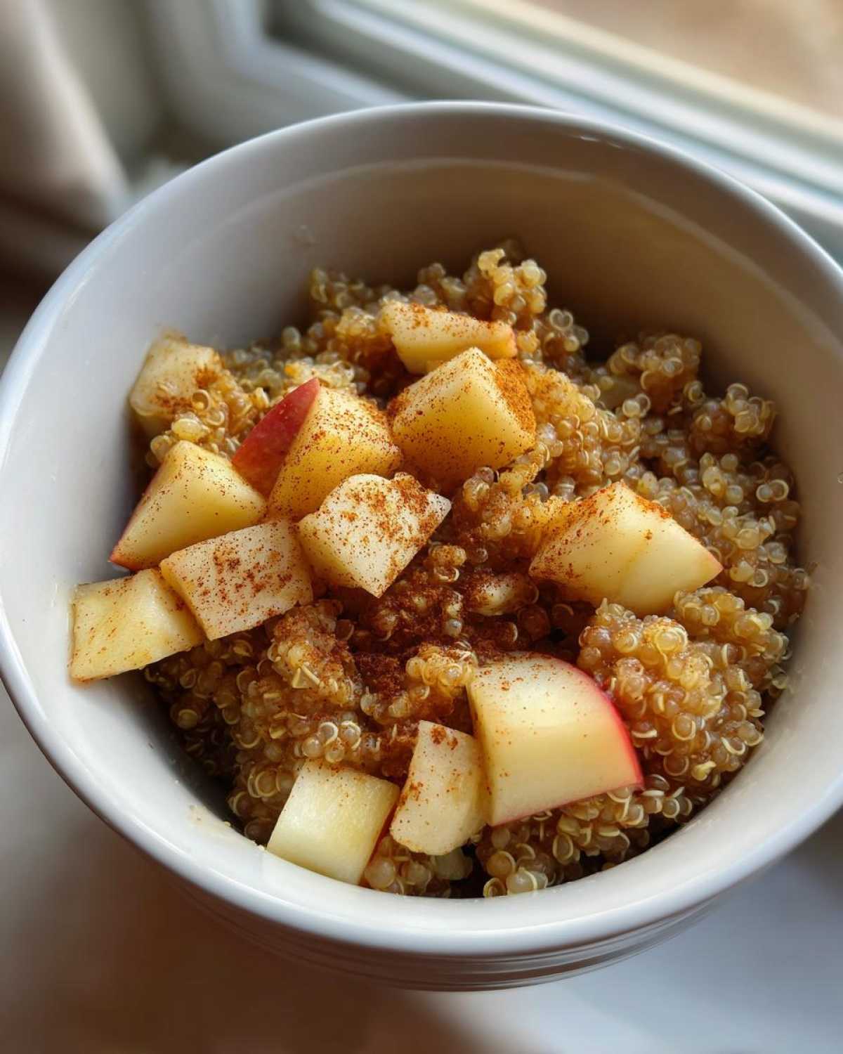 Apple Cinnamon Quinoa Porridge - detail 3
