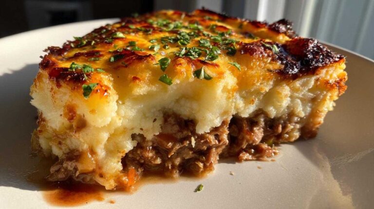 BBQ Pulled Pork Shepherd's Pie