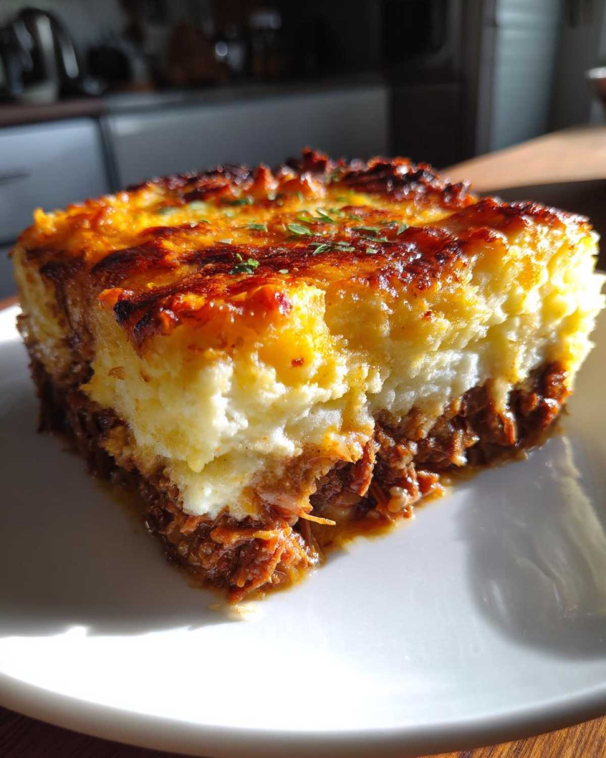 BBQ Pulled Pork Shepherd's Pie - detail 3