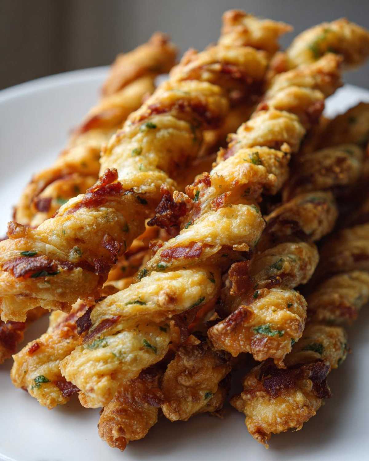 Bacon Jalapeno Cheddar Cheese Straws - detail 1