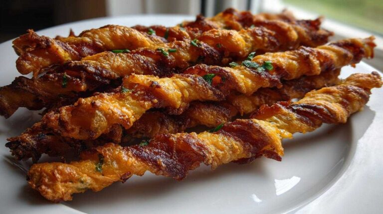 Bacon Jalapeno Cheddar Cheese Straws