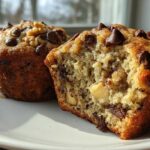 Banana Nut Chocolate Chip Muffins