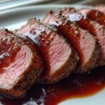 Beef Tenderloin with Red Wine Reduction