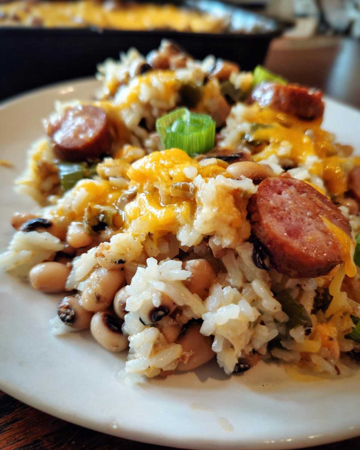 Black-Eyed Pea Hoppin' John Casserole - detail 2