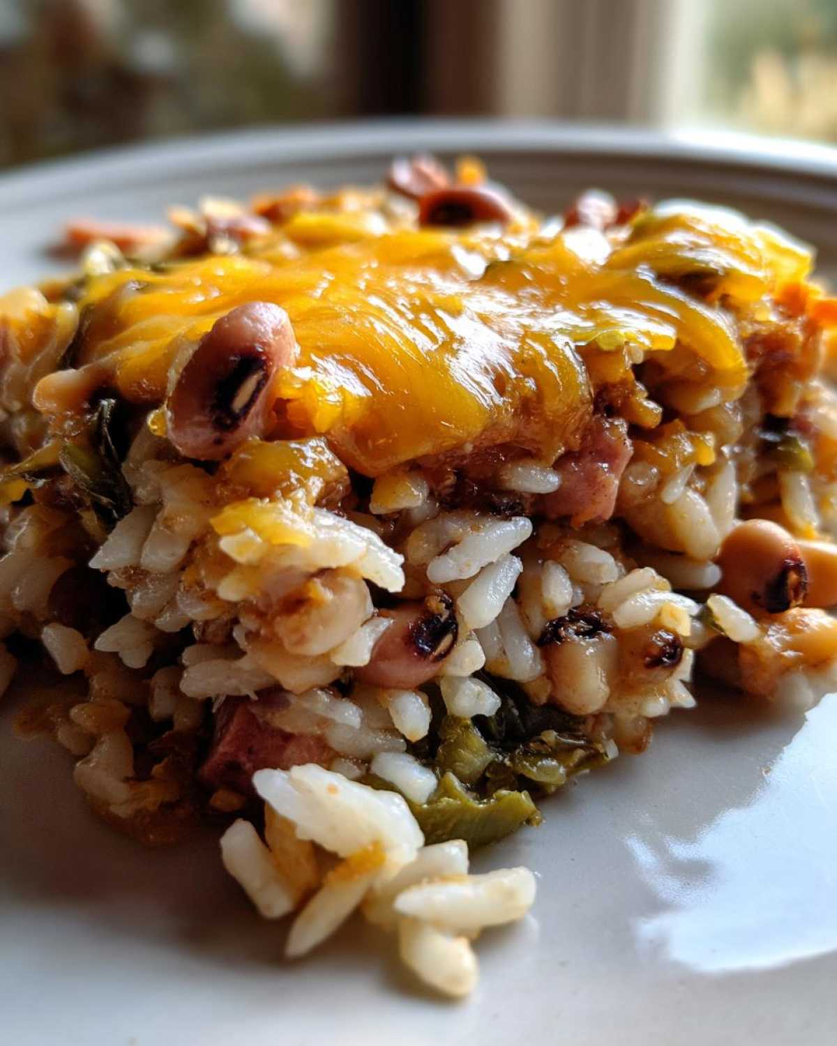 Black-Eyed Pea Hoppin' John Casserole - detail 3
