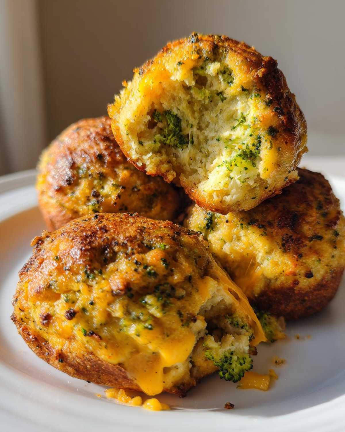 Broccoli Cheddar Stuffing Balls - detail 2