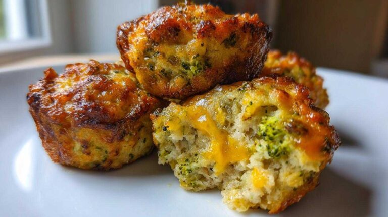 Broccoli Cheddar Stuffing Balls