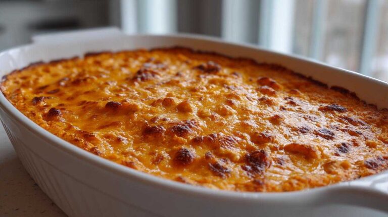 Buffalo Chicken Dip with Creamy Ranch