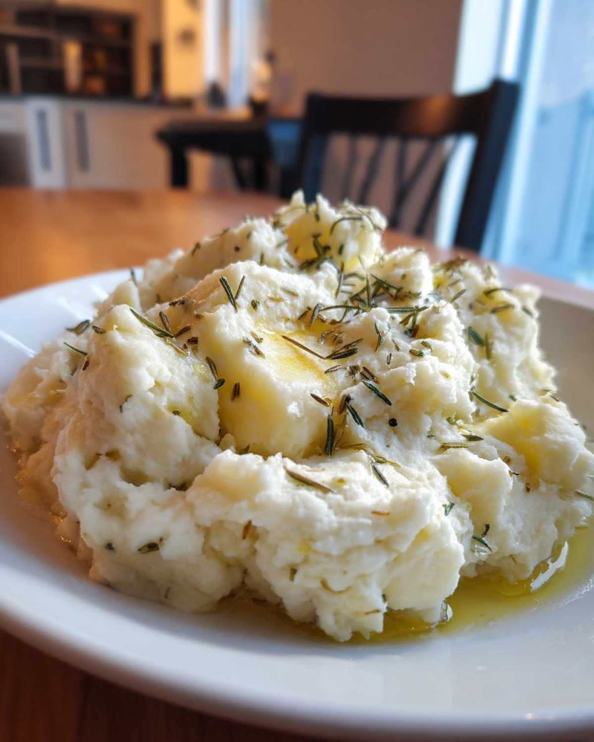 Buttery Mashed Potatoes with Garlic and Rosemary - detail 4