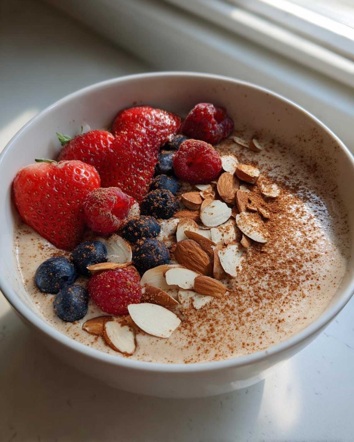 Chai-Spiced Banana Smoothie Bowl - detail 3