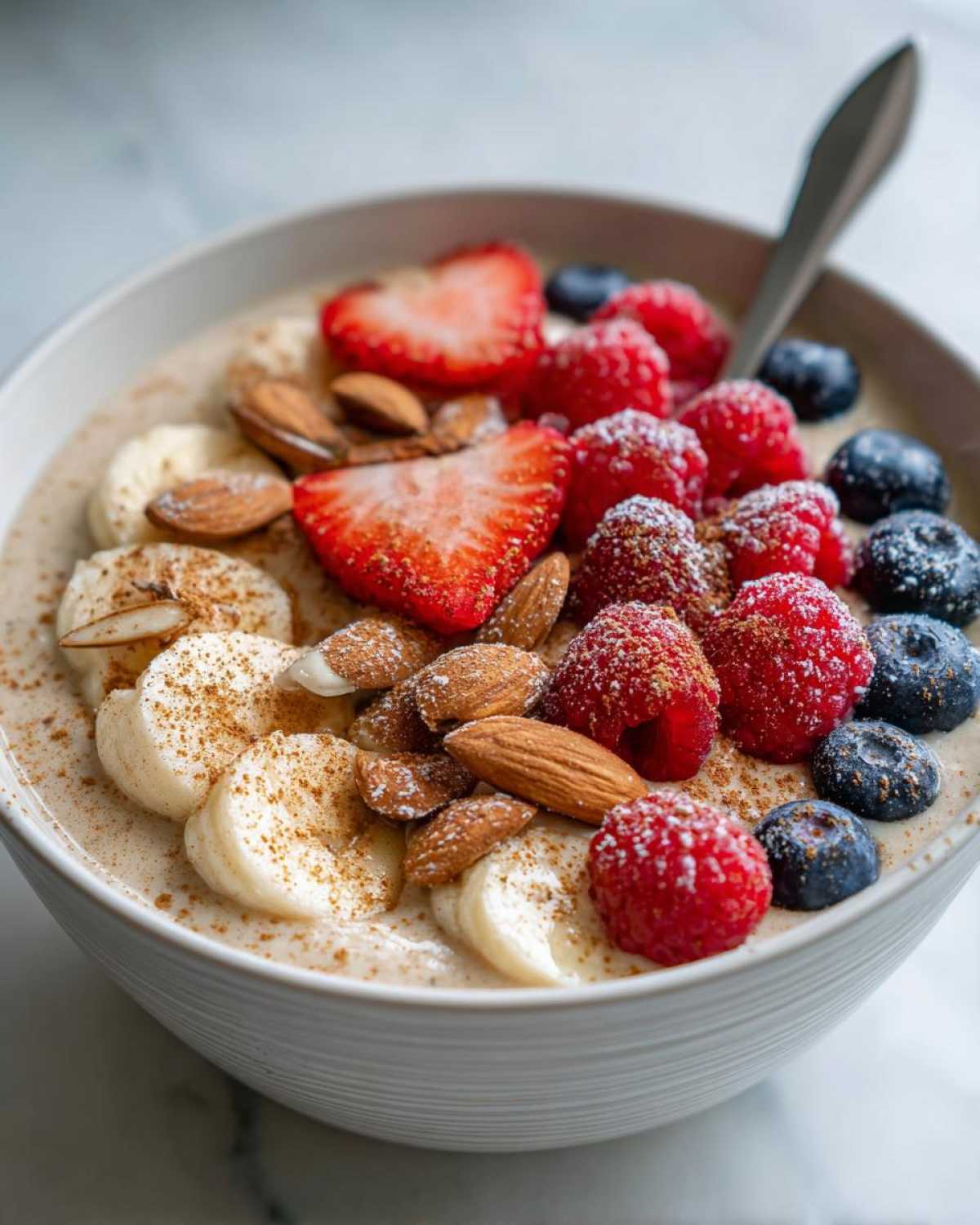 Chai-Spiced Banana Smoothie Bowl - detail 4