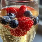 Champagne Punch with Berries