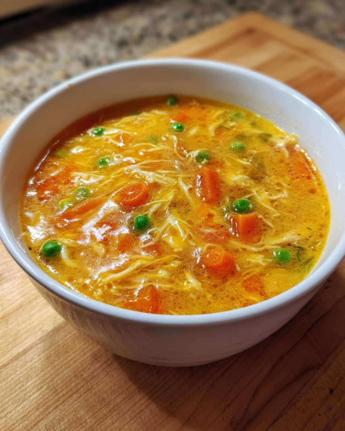 Cheesy Turkey and Vegetable Soup - detail 3