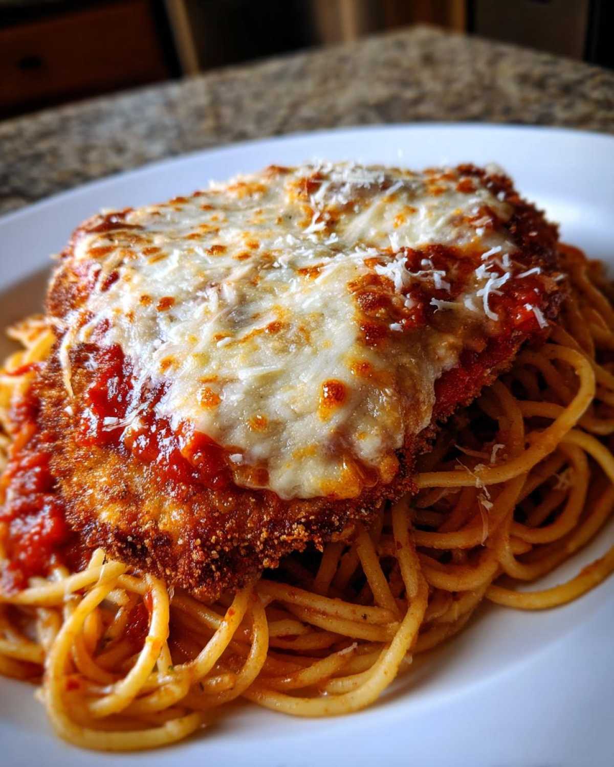 Chicken Parmesan with Spaghetti - detail 1