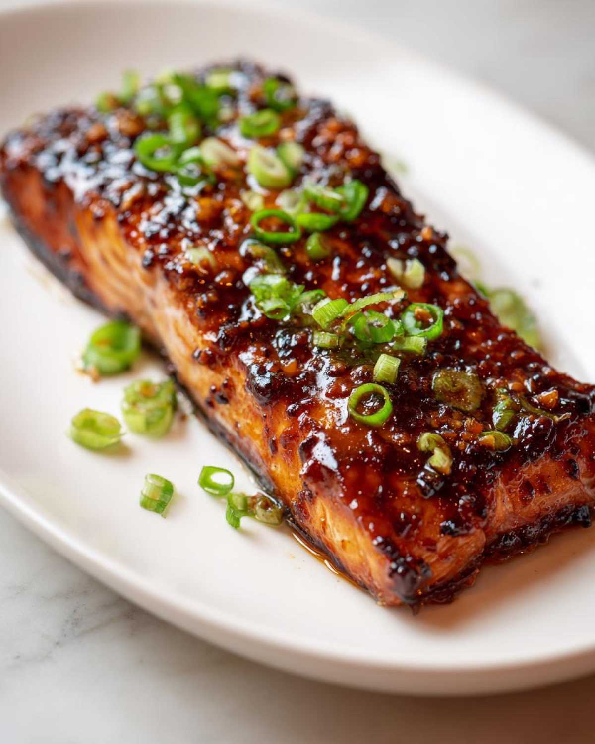 Chinese Five-Spice Glazed Salmon Fillets - detail 3
