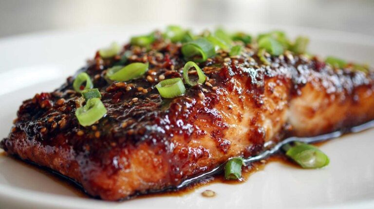 Chinese Five-Spice Glazed Salmon Fillets